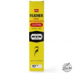 200x Cuchillas de Afeitar Feather Doble Filo