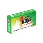 5X Treet 7 Days Platinum DE Razor Blades