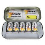 Gillette 7 O'Clock Super Platinum Premium Salon Box - 100 hojas