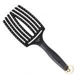 Olivia Garden Cepillo Fingerbrush Combo Grande Negro