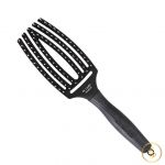 Olivia Garden Cepillo Fingerbrush Combo Mediano Negro