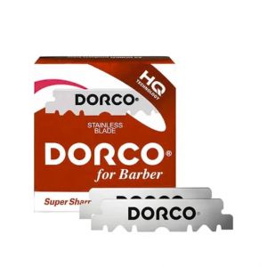 100X Single Edge Razor Blades Dorco Prime Red Japanese Steel