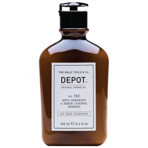 DEPOT No.102 Champú Anticaspa y Regulador de Sebo 250ml