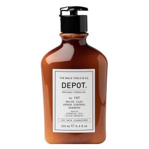 DEPOT No.107 Champú Control de Sebo con Arcilla Blanca 250ml