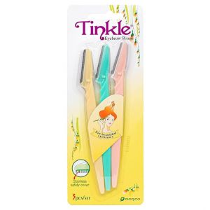 Dorco Tinkle Eyebrow Razor 3 Piece Kit