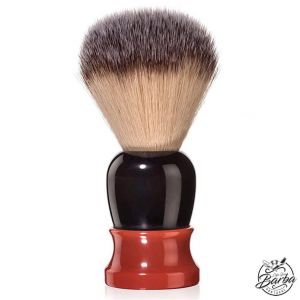 Fine Classic Angel Hair Fiber Shave Brush Naranja/Marrón