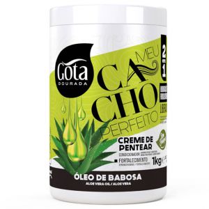 Gota Dorada Crema para Peinar Mi Rizo Perfecto Aceite de Aloe Vera 1kg