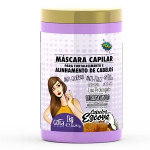 Gota Dourada Mascarilla Fortalecimiento Cabello con Cepillo 1000g