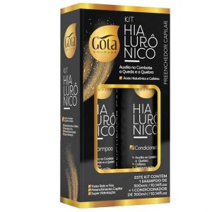 Kit Gota Dorada Champú y Acondicionador Hialurónico 300ml