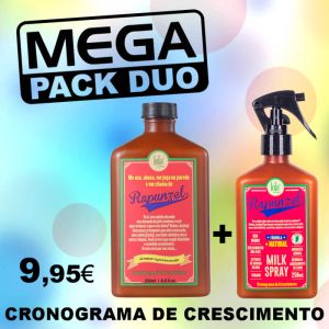 Kit Mega Pack Duo Lola Rapunzel Champú + Leche