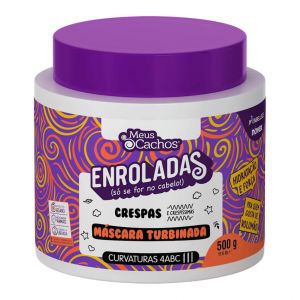 Mascarilla Novex Meus Cachos Enroladas Crespas 500g