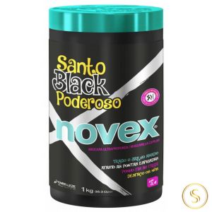 Mascarilla Capilar Novex Santo Black Poderoso 1Kg