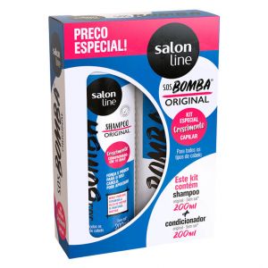 Salon Line SOS Bomba Kit Champú + Acondicionador Original 200ml