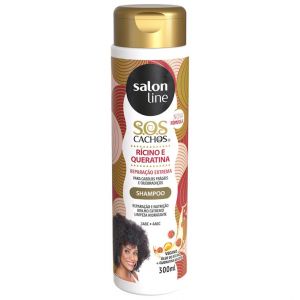 Salon Line SOS Champú Ricino y Queratina 300ml